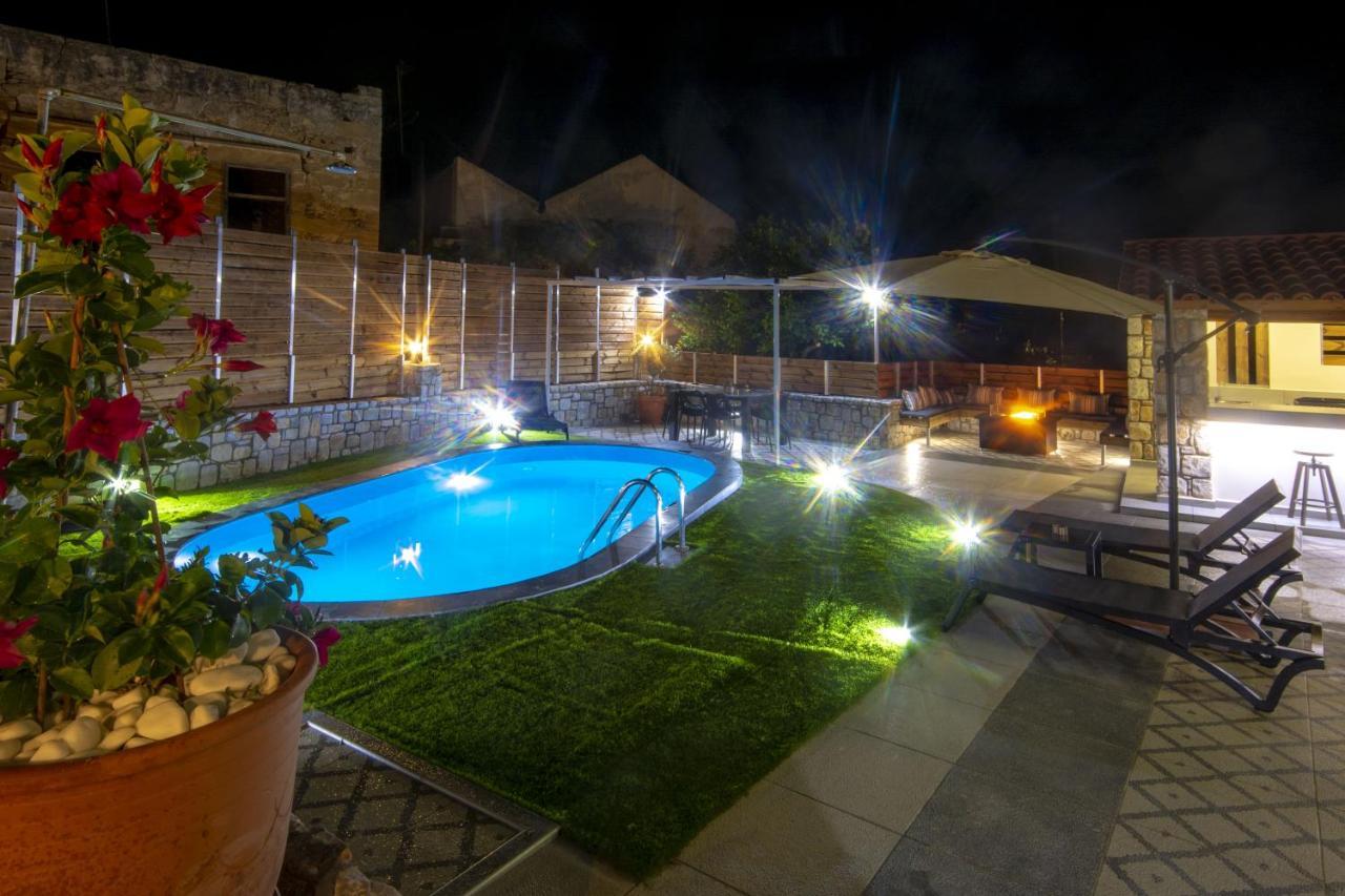 Casa Christina-Luxury Villa Kíssamos Exterior foto
